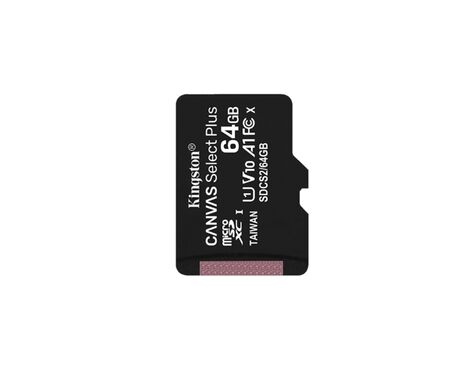 Memorijska kartica Kingston Select Plus Micro SD 64GB Class 10 UHS U1 100MB/s (MS).