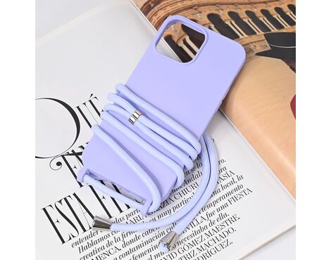 Futrola Crossbody - iPhone 13 Pro Max 6.7 ljubicasta.