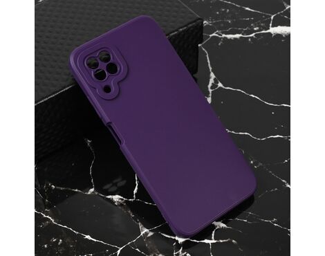 Silikonska futrola Teracell Giulietta - Huawei P40 Lite/Nova 6 SE mat tamno ljubicasta.