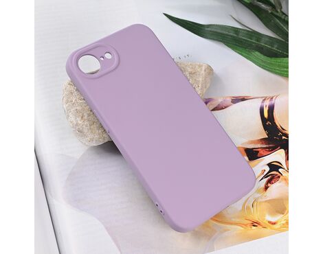 Futrola Teracell Soft Velvet - iPhone 16e 6.1 ljubicasta.