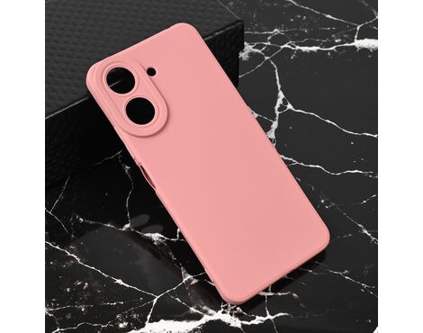 Silikonska futrola Teracell Giulietta - Xiaomi Redmi 13C mat tamno roze.