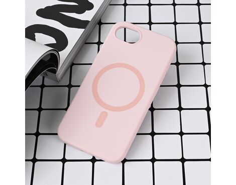 Futrola Magsafe Pure color - iPhone 16e roze.