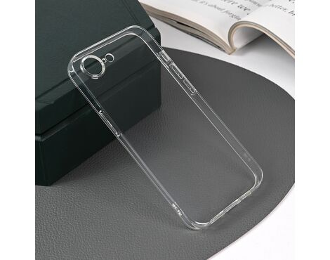 Silikonska futrola Skin - iPhone 16e Transparent.