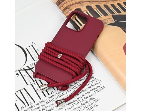 Futrola Crossbody - iPhone 13 Pro bordo.