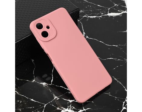 Silikonska futrola Teracell Giulietta - Samsung A065F Galaxy A06 mat tamno roze.