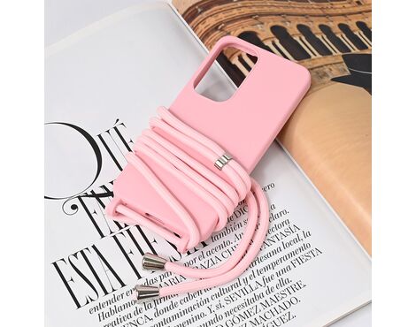 Futrola Crossbody - Samsung S931 Galaxy S25 roze.