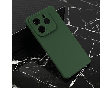 Silikonska futrola Teracell Giulietta - Xiaomi Redmi Note 14 5G mat zelena.