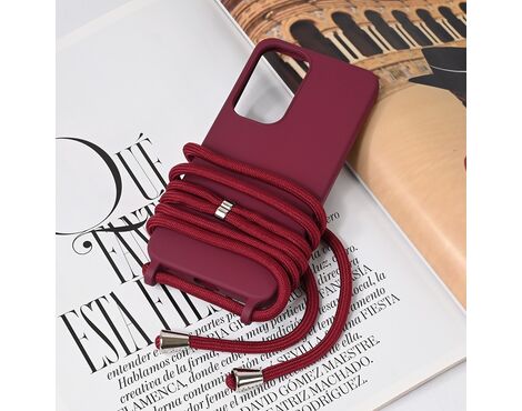 Futrola Crossbody - Samsung S931 Galaxy S25 bordo.
