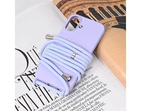 Futrola Crossbody - iPhone 16 6.1 ljubicasta.