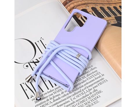 Futrola Crossbody - Samsung S938 Galaxy S25 Ultra ljubicasta.
