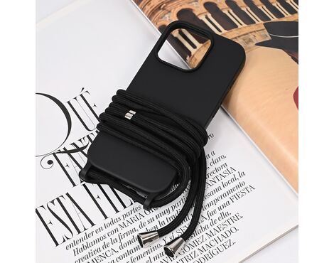 Futrola Crossbody - iPhone 16 Pro crna.
