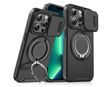 Futrola CamShield Ring stand - iPhone 13 Pro Max 6.7 crna.