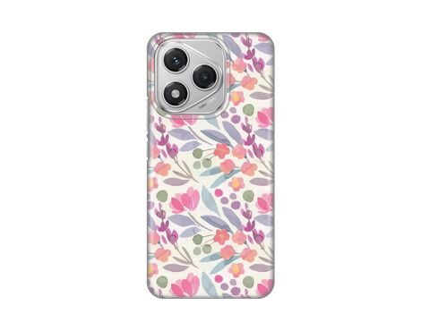 Silikonska futrola PRINT - Huawei Honor 400 Lite Watercolor Flowers.