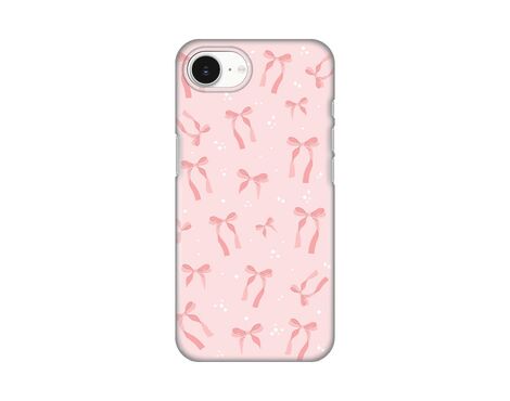 Silikonska futrola PRINT - iPhone 16e Bow.