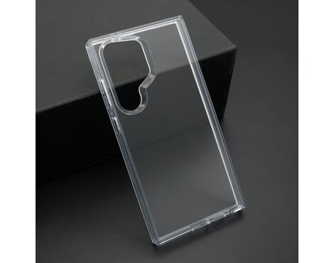 Futrola COLOR frame za Samsung S928 Galaxy S24 Ultra 5G srebrna (providna) (MS).