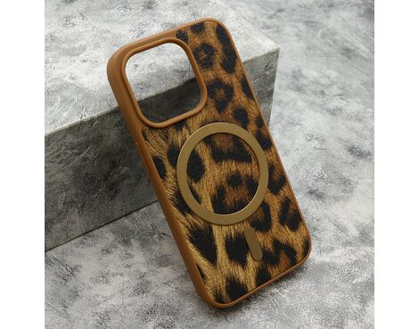 Futrola ROAR STYLE MagSafe - iPhone 15 Pro (6.1) braon (MS).