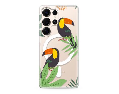 Futrola silikonska print MagSafe - Samsung S938 Galaxy S25 Ultra 5G jungle (MS).