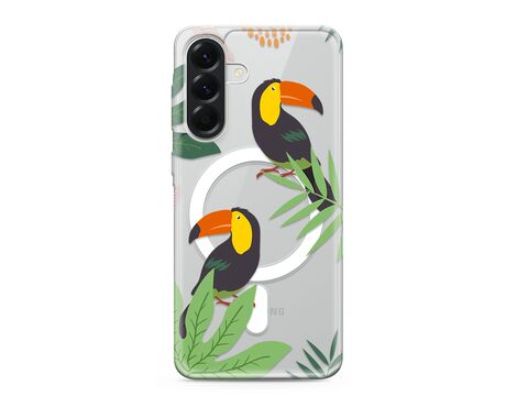 Futrola silikonska print MagSafe - Samsung A566 Galaxy A56 5G jungle (MS).
