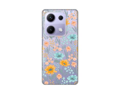 Silikonska futrola PRINT Skin - Xiaomi Redmi Note 14S Lovely Flowers.