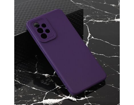 Silikonska futrola Teracell Giulietta - Samsung A525 Galaxy A52 4G/A526 Galaxy A52 5G/A528B Galaxy A52s 5G mat tamno ljubicasta.