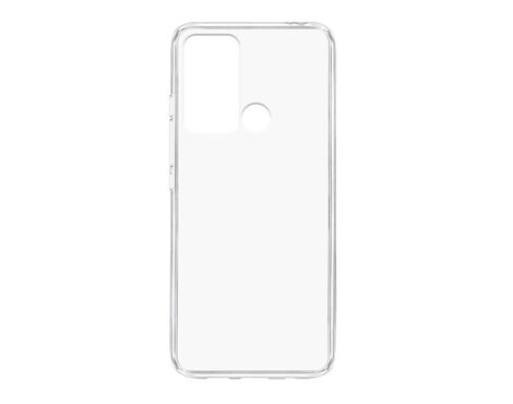 Silikonska futrola ultra tanka (skin) PROTECT - Motorola Moto G40 Fusion/Moto G60 providna (bela) (MS).