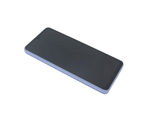 LCD displej (ekran) - Samsung A336 Galaxy A33 5G + Touch screen + frame blue Full ORG EU (GH82-28143C/28144C) (MS).