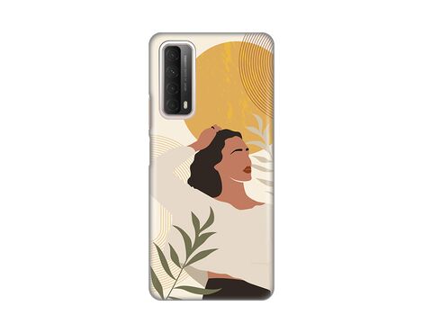 Silikonska futrola PRINT Skin - Huawei P smart 2021 Boho Girl.
