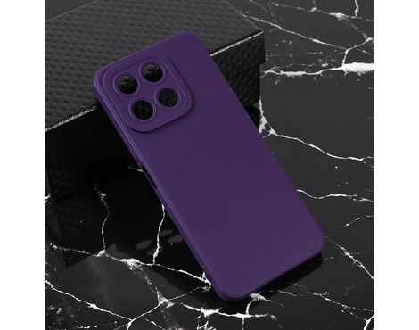Silikonska futrola Teracell Giulietta - Huawei Honor X6b mat tamno ljubicasta.