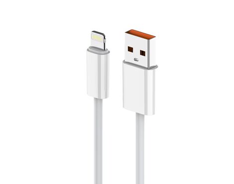 Data kabl Pluginn fast 25W USB na lightning beli 1m.