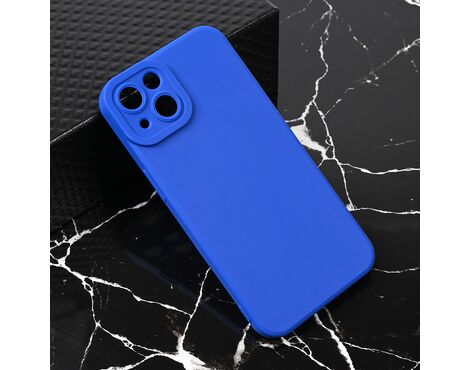 Silikonska futrola Teracell Giulietta - iPhone 13 mat plava.