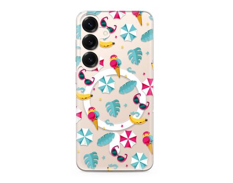 Futrola silikonska print MagSafe - Samsung S931 Galaxy S25 5G beach (MS).