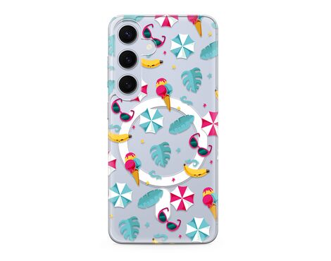 Futrola silikonska print MagSafe - Samsung S921 Galaxy S24 5G beach (MS).
