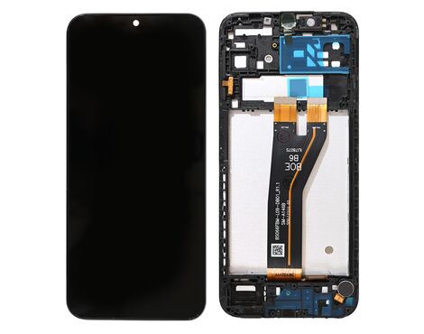LCD displej (ekran) - Samsung A146B/Galaxy A14 5G (GH81-23640A) + touchscreen + frame black (crni) FULL ORG-SP.