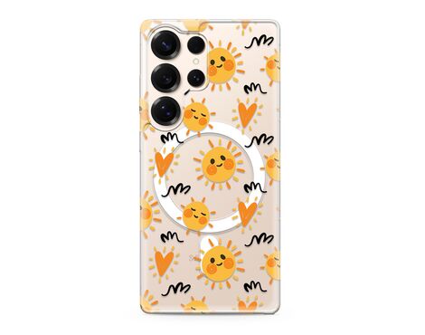Futrola silikonska print MagSafe - Samsung S938 Galaxy S25 Ultra 5G sun (MS).
