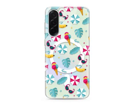 Futrola silikonska print MagSafe - Samsung A366 Galaxy A36 5G beach (MS).