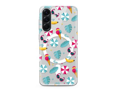 Futrola silikonska print MagSafe - Samsung A566 Galaxy A56 5G beach (MS).