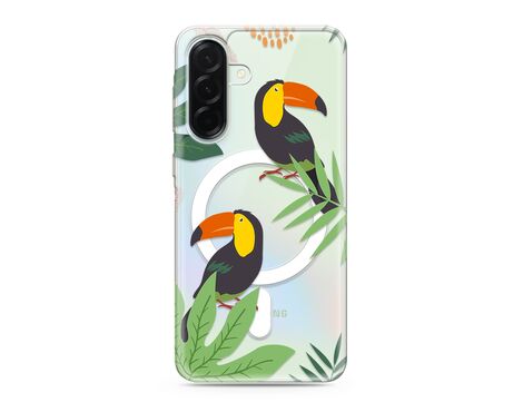 Futrola silikonska print MagSafe - Samsung A366 Galaxy A36 5G jungle (MS).