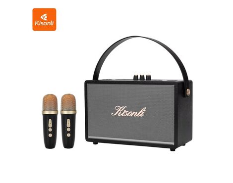 Bluetooth zvucnik Kisonli G107 crno sivi.