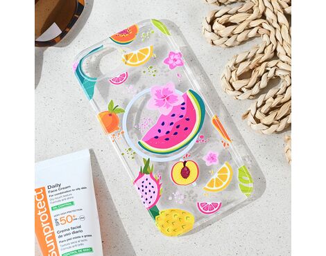 Futrola print Magsafe - iPhone 16e Summer Fruits.