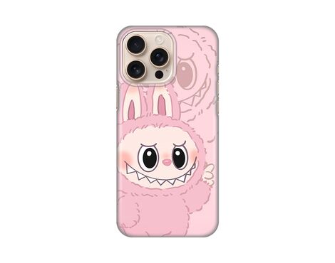 Silikonska futrola PRINT - iPhone 16 Pro Max 6.9 La Bubu Pink.