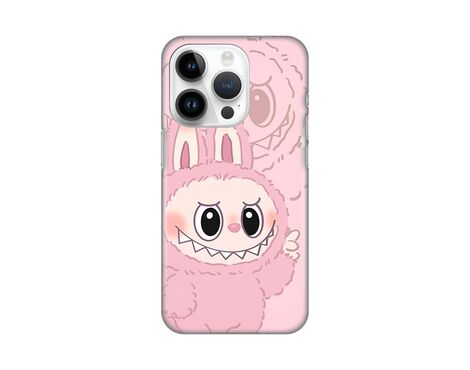Silikonska futrola PRINT - iPhone 14 Pro La Bubu Pink.
