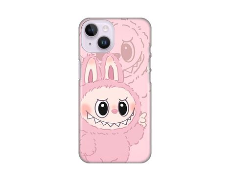 Silikonska futrola PRINT - iPhone 14 La Bubu Pink.