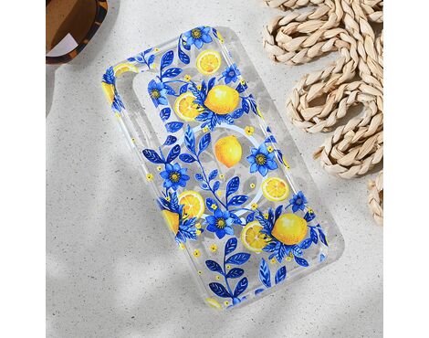 Futrola print Magsafe - Samsung S911B Galaxy S23 Mediteran Lemon.