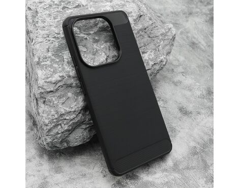Silikonska futrola BRUSHED - Xiaomi Redmi Note 14 4G crna (MS).