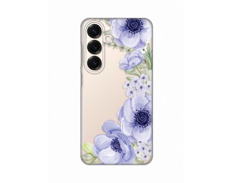 Silikonska futrola PRINT Skin - Samsung S931 Galaxy S25 Blue Roses.