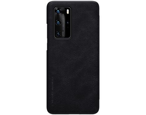 Futrola Nillkin Qin - Huawei P40 Pro crna.