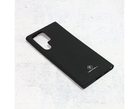 Silikonska futrola Teracell ultra tanka (skin) - Samsung Galaxy S22 Ultra 5G mat crna.