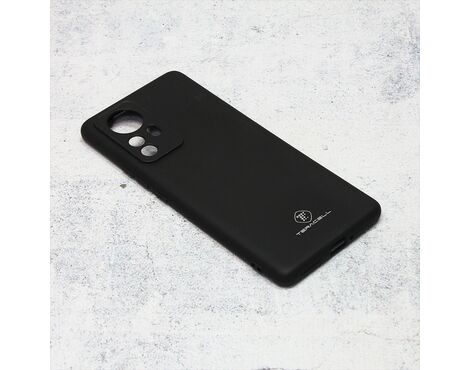 Silikonska futrola Teracell ultra tanka (skin) - Xiaomi 12 Pro mat crna.
