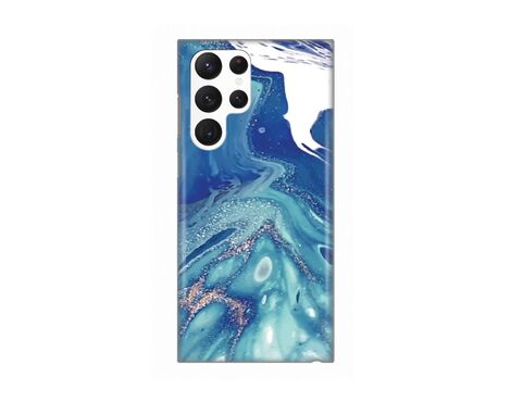 Silikonska futrola PRINT - Samsung Galaxy S22 Ultra 5G Blue Marble.
