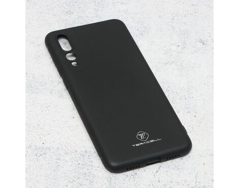Silikonska futrola Teracell ultra tanka (skin) - Huawei P20 Pro mat crna.